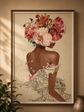 Beautiful Lady Printed Canvass Tapestry Texture Wall Art Marvel Collection March 2025