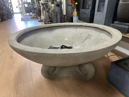 Tesoro Round Fountain 120cm Diameter Largest of Its Kind Outdoor & Indoor Electric or Solar