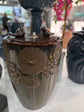Aguadulce Glazed Ceramic Urn Shaped Fountain with Birds Sublime Colours