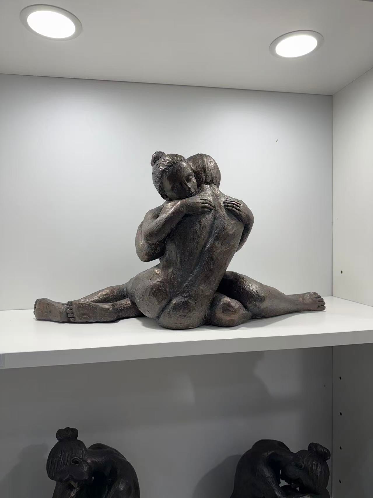 Lovers Cuddling Copper Colour Masterpiece