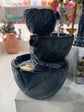 Mirador Glazed Ceramic Fountain Multi Drop Blue Colour