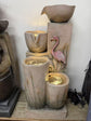 Nerja Flamingo Bird Multi Drop Water Feature