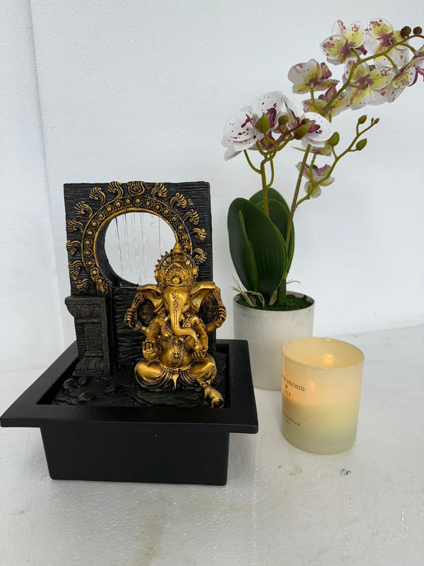 Blessing Ganesh Water Feature Summer