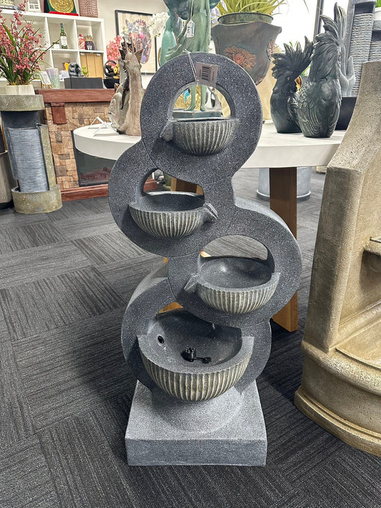 BANGSARIA Circles Water Feature Designer Quality Fountain