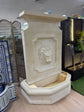 Cesare Large Lion Water Wall Sandstone Cement Fibre Tall Fountain