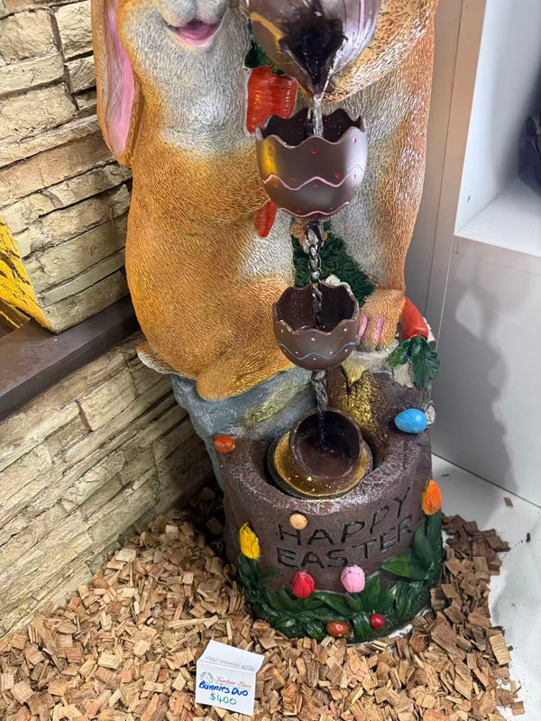 Pascoa Bunnies Easter Fountain