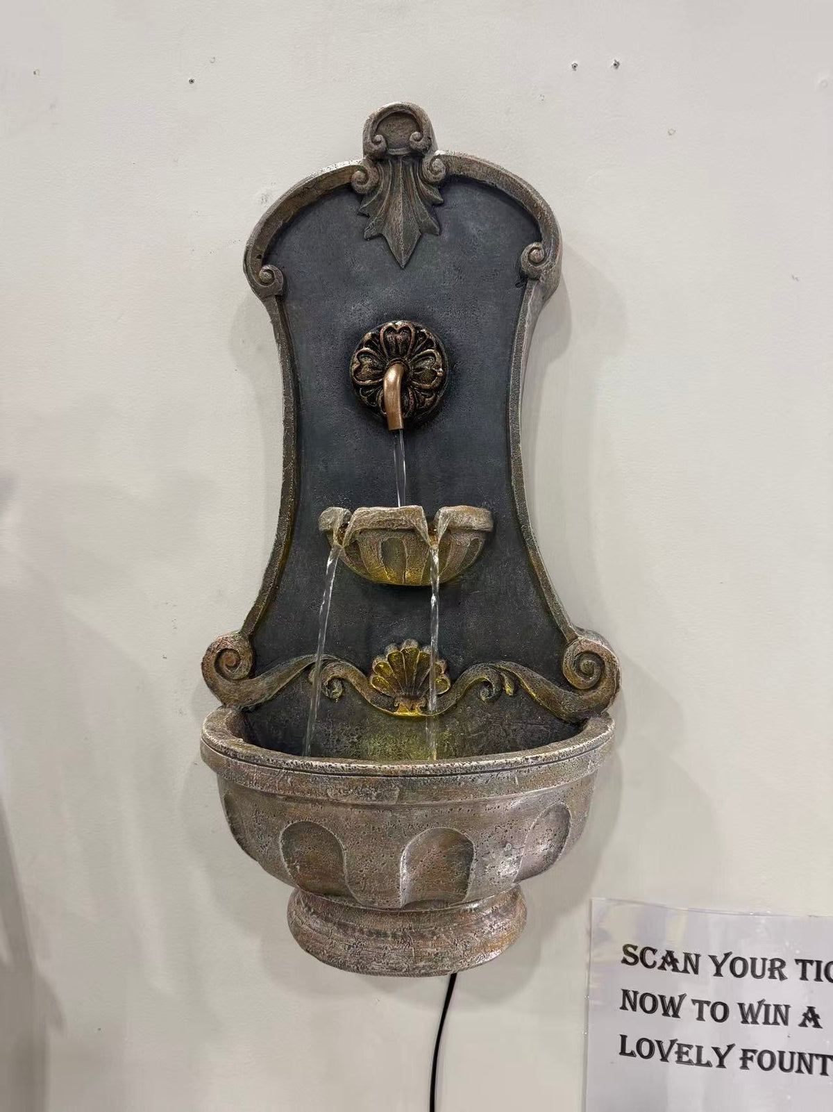 Ronda Wall Hanging Water Feature