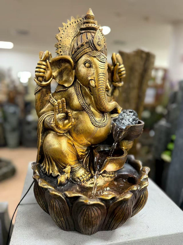 Prosperity Ganesh Tabletop Water Feature 