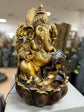 Prosperity Ganesh Tabletop  Water Feature 48cm Crystal Ball