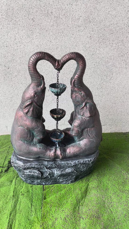 Elephants Water Feature