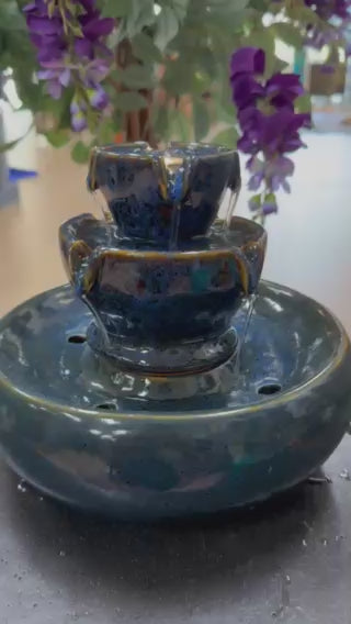 Lumiere Porcelain Table Fountain