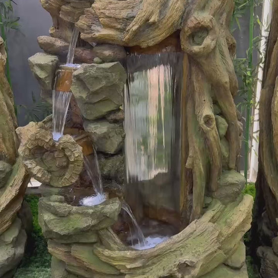 Amoy Falls – Large Water Feature with 5 Falls Best Design Great Water Sound Fountain