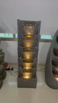 HALO Multi Drop Water Feature 1.4 Meter Tall Indoor & Outdoor Fountain