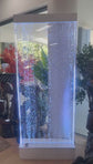 Lambada 2-meter tall bubble wall in White or Black Changing Colour Remote