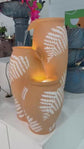 Almerimar Ceramic Water Feature in Clay Terracotta Earthy Colours