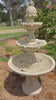 Estepona 3-Tier Solar or Electric Water Fountain