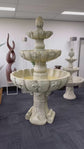 Nazaria 3-Tier Water Fountain Beige Colour Tall Water Feature