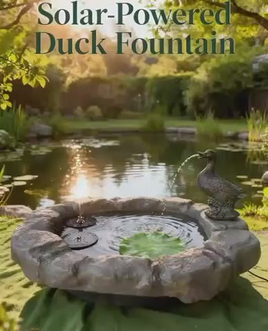 Fountain & Pond Solar Water Feature