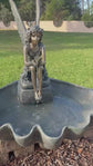 Fairy in a Shell Water Feature