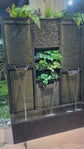 Eden Extra Large Natural Wall Water Feature with Plants