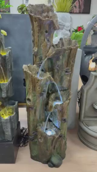 Montezuma Tree Cascading Fountain Multi Drop Criss Cross Effect