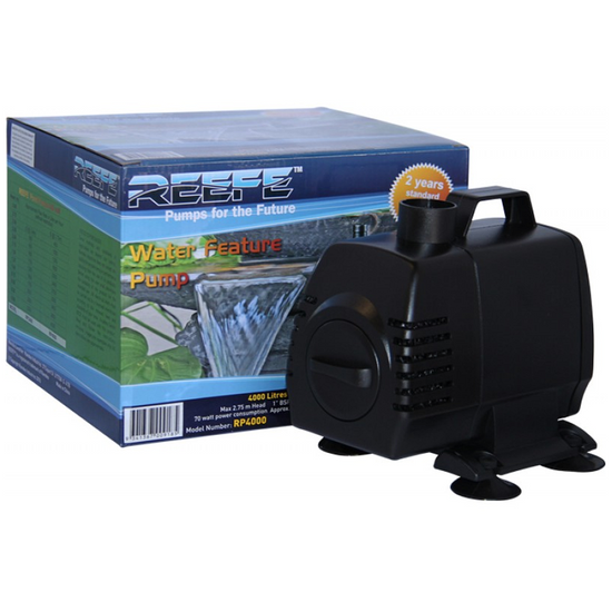 Reefe Pond & Water Fountain Pump Low Voltage 24V - 4000LPH