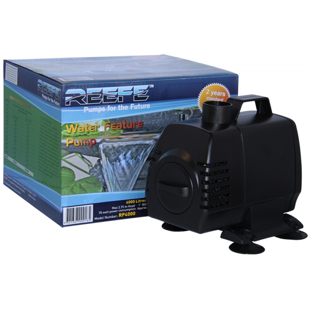 Reefe Pond & Water Fountain Pump Low Voltage 24V - 4000LPH