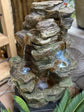 Waitomo Cascading Rock Fountain Lights Pump Sound