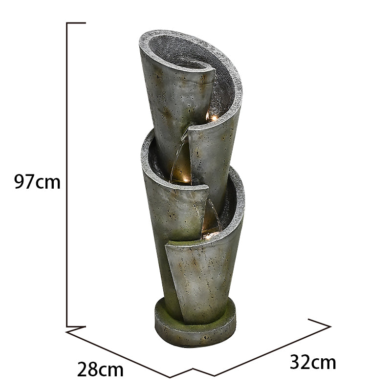 Chembu in-house Design Multi Drop Fountain