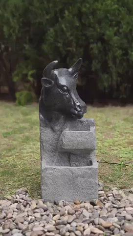 Taurus Zodiac Horoscope Fountain