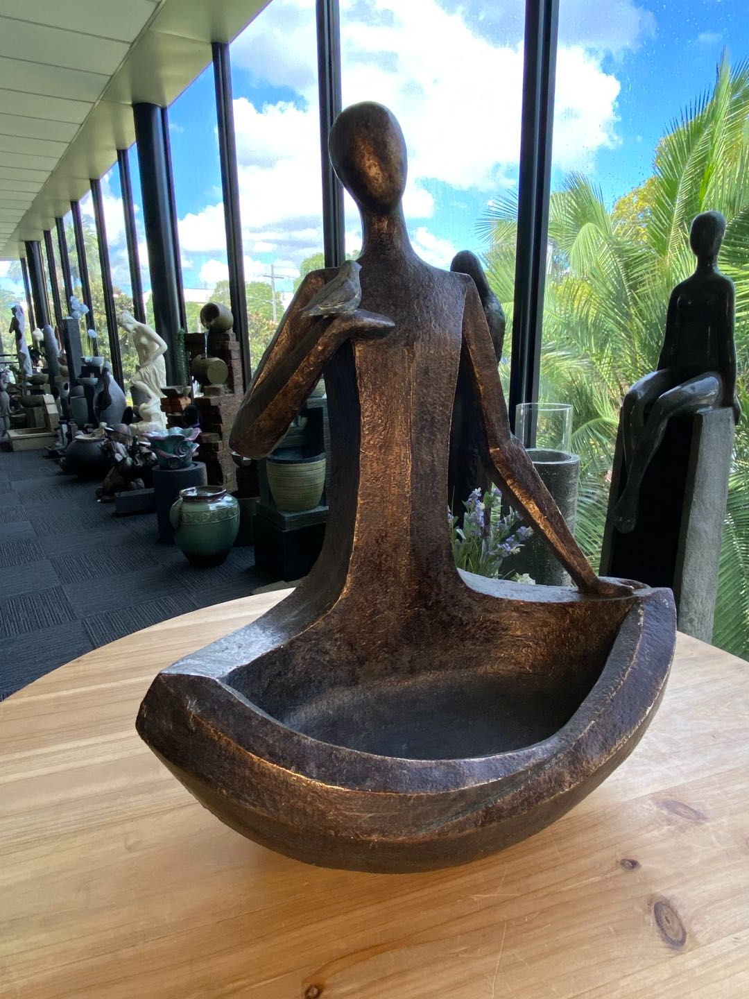 Favorita Yoga Lady with Bird