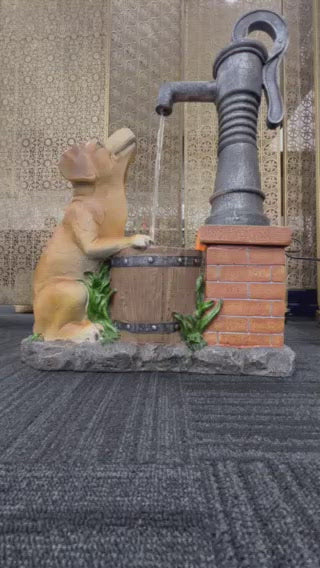 Perrito Dog with Tap Fountain Man&