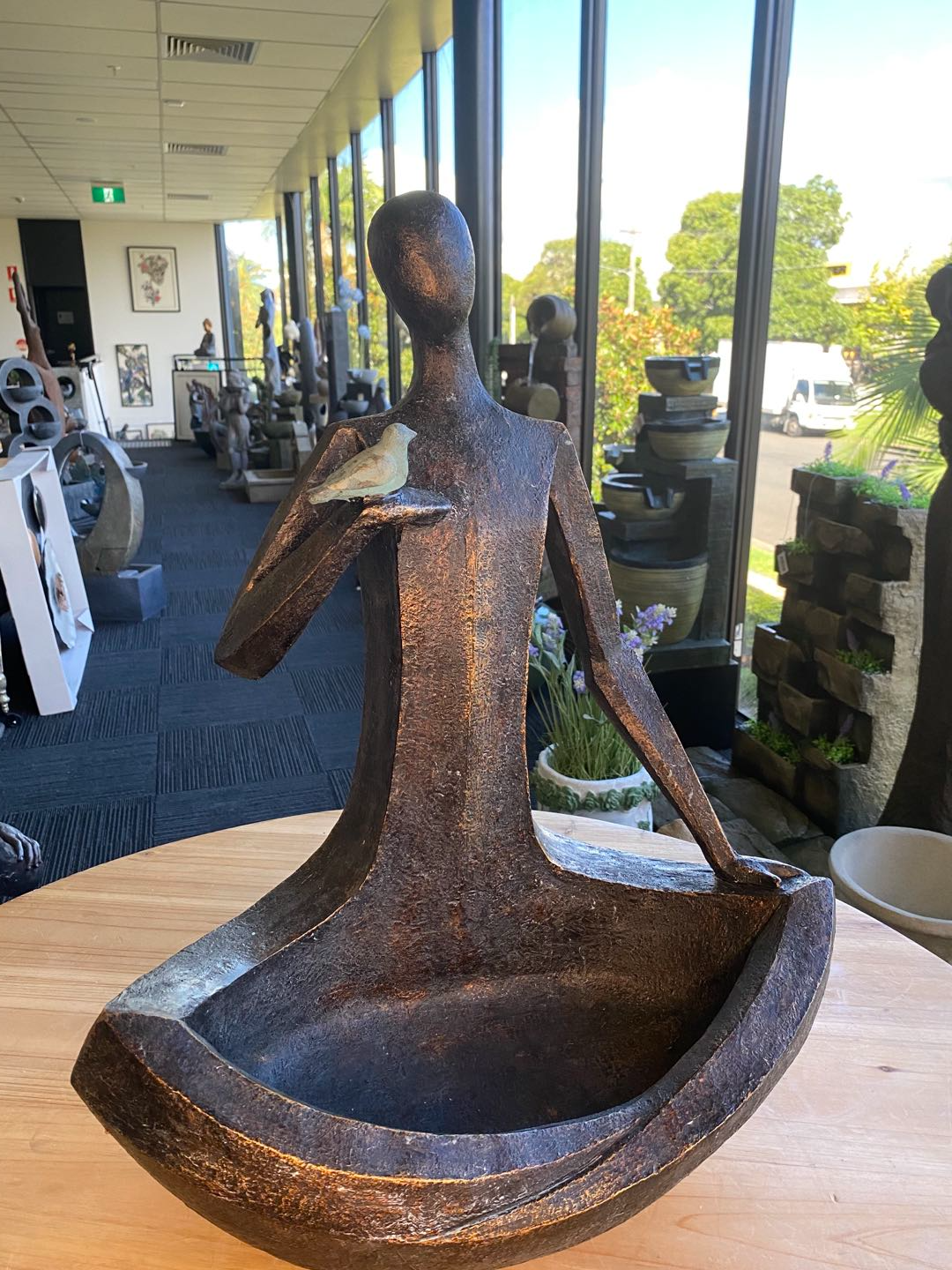 Favorita Yoga Lady with Bird
