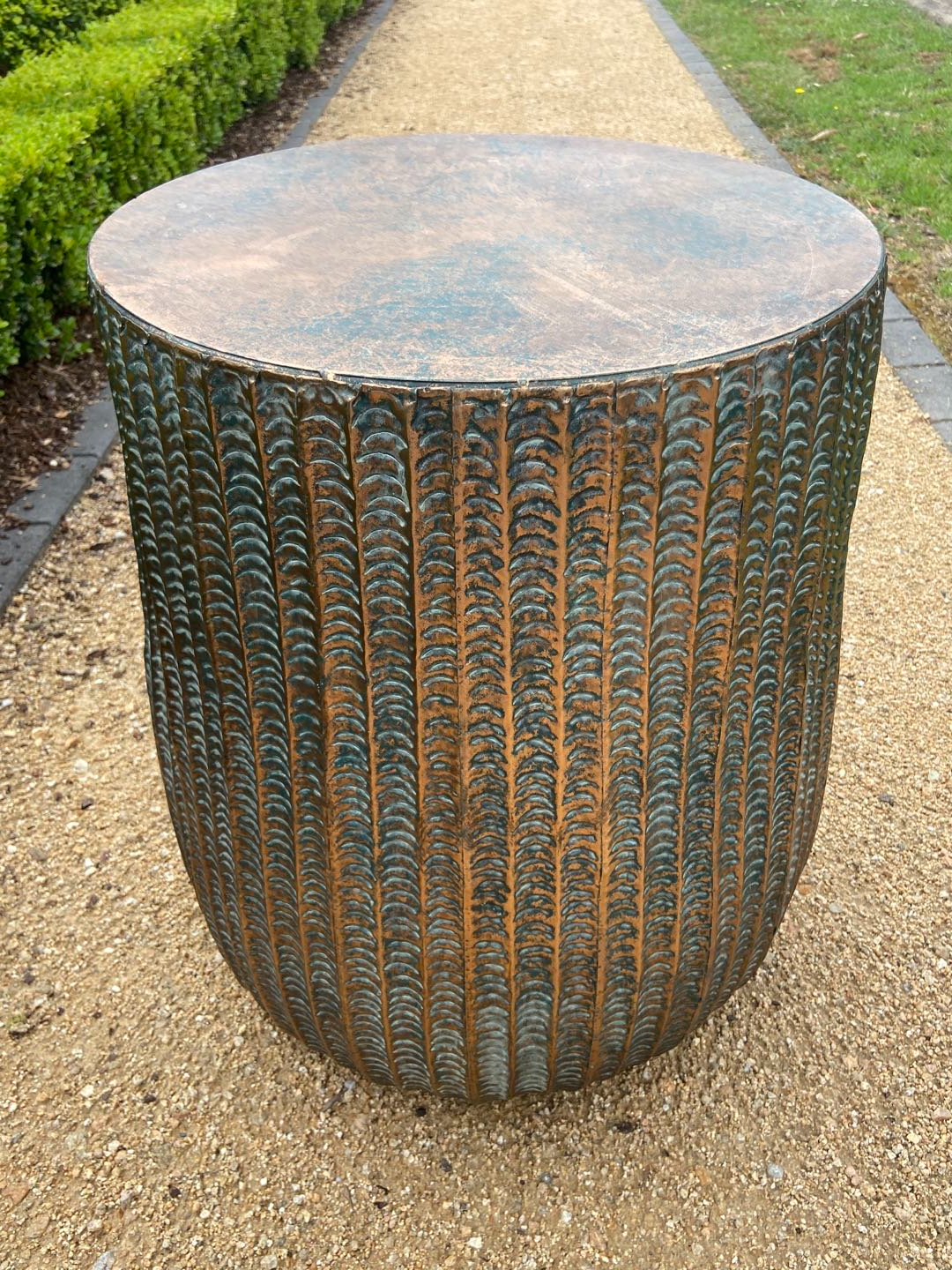CAMPAROSA Metal Table Truly Unique Masterpiece