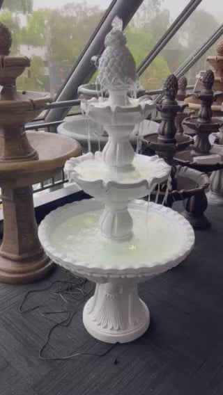 Bosphorus Stone Effect 3-tiered Water Feature