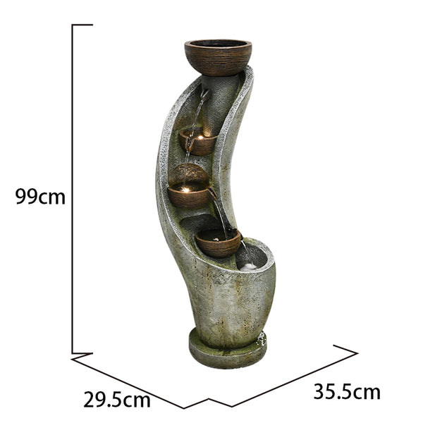 Maji in-house Design Multi Drop Fountain