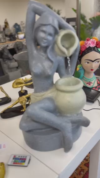 GABANA Abstract Solar Fountain Woman with Jug