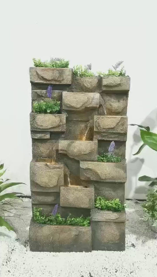 Pueblo Natural Wall Water Feature