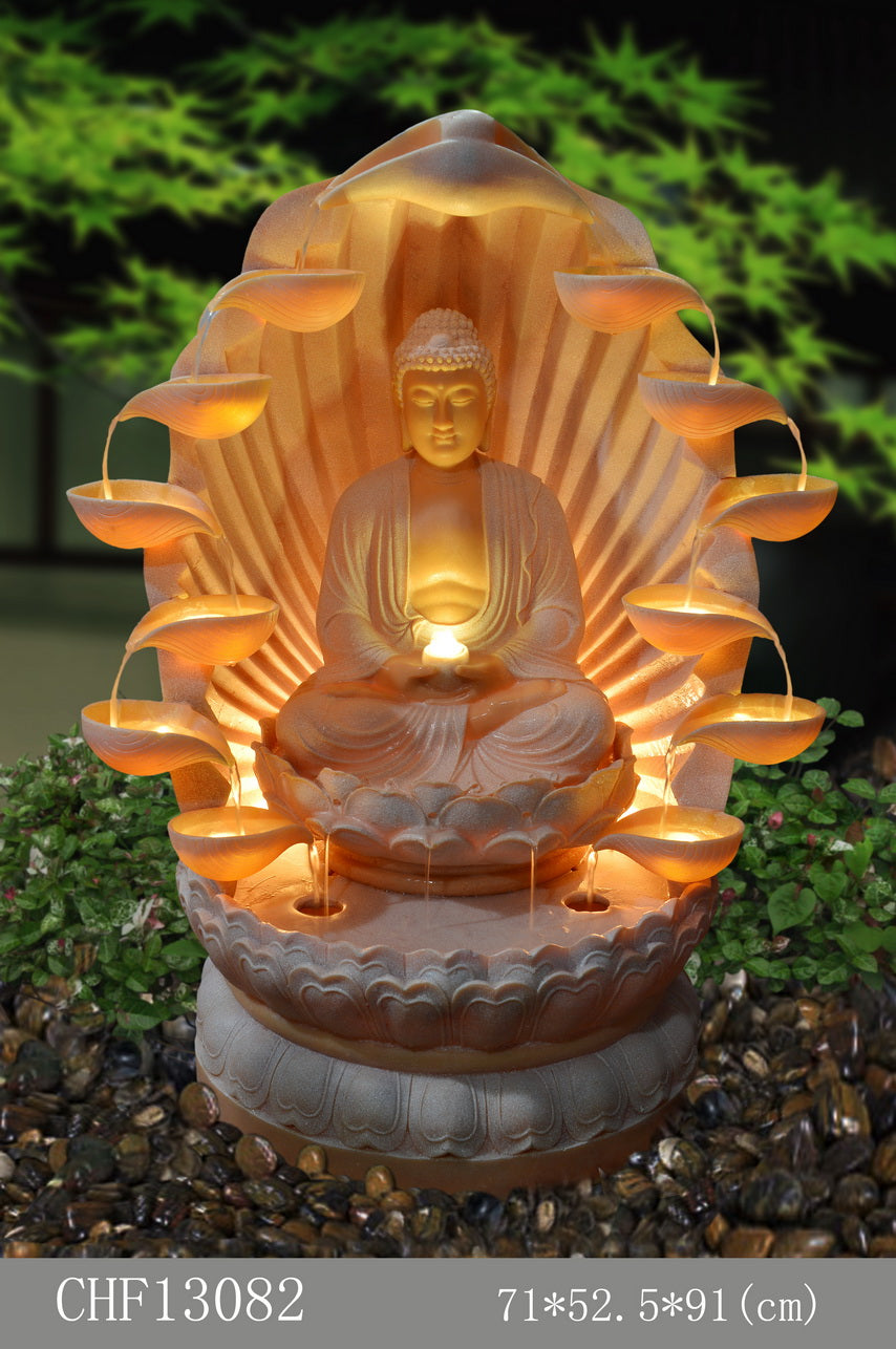 Cocoon Buddha Water Feature NEW August 2022