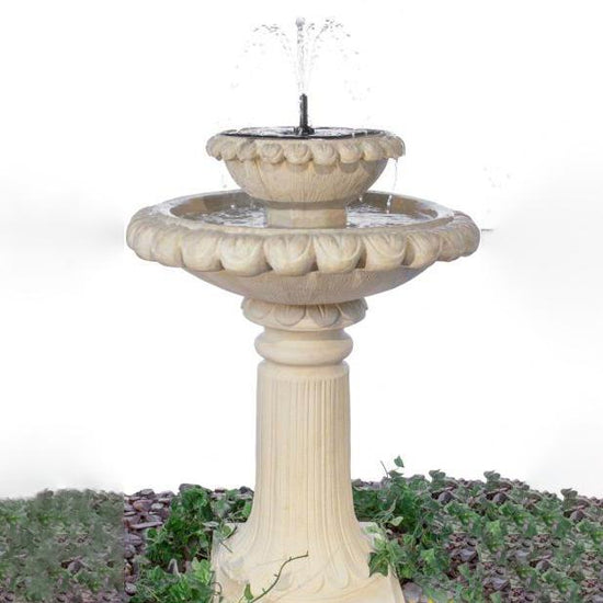 Clarita Solar Bird Bath Fountain