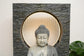 Wisdom Masterpiece Buddha Water Feature with Rain Effect