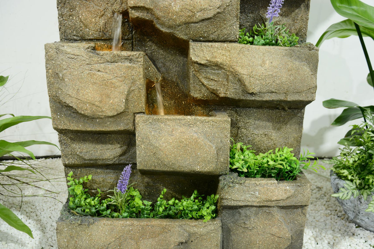 Pueblo Natural Wall Water Feature