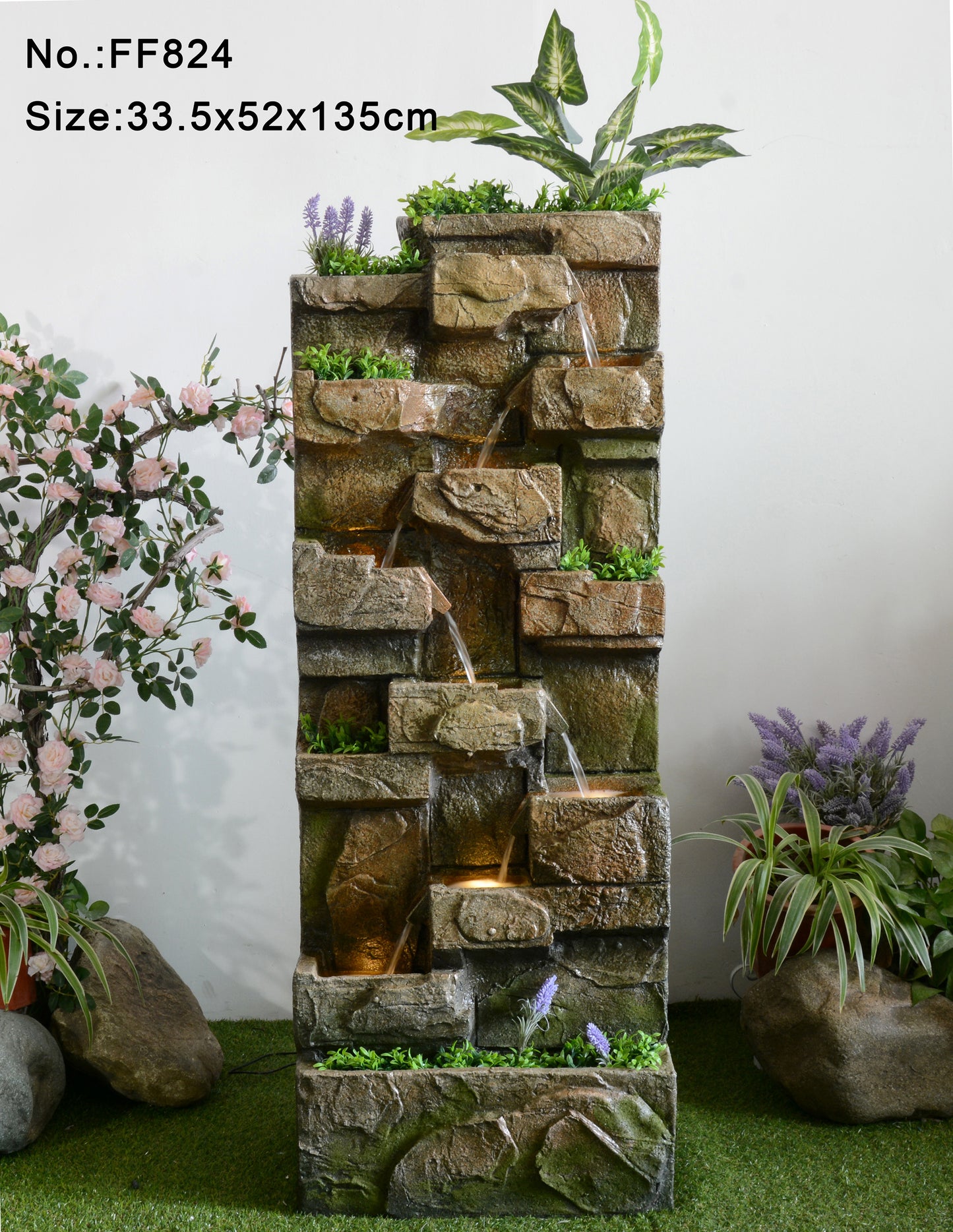 Strada Natural Wall Water Feature