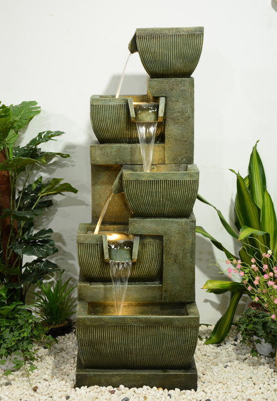 Pasadena Multi Drop Water Feature
