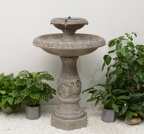 Fontana Solar Bird Bath Fountain