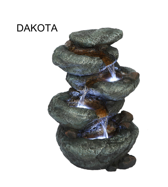 Dakota Cascading Rock Fountain