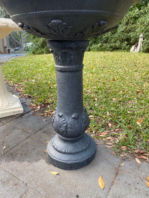 Elegancia Solar Bird Bath Fountain 