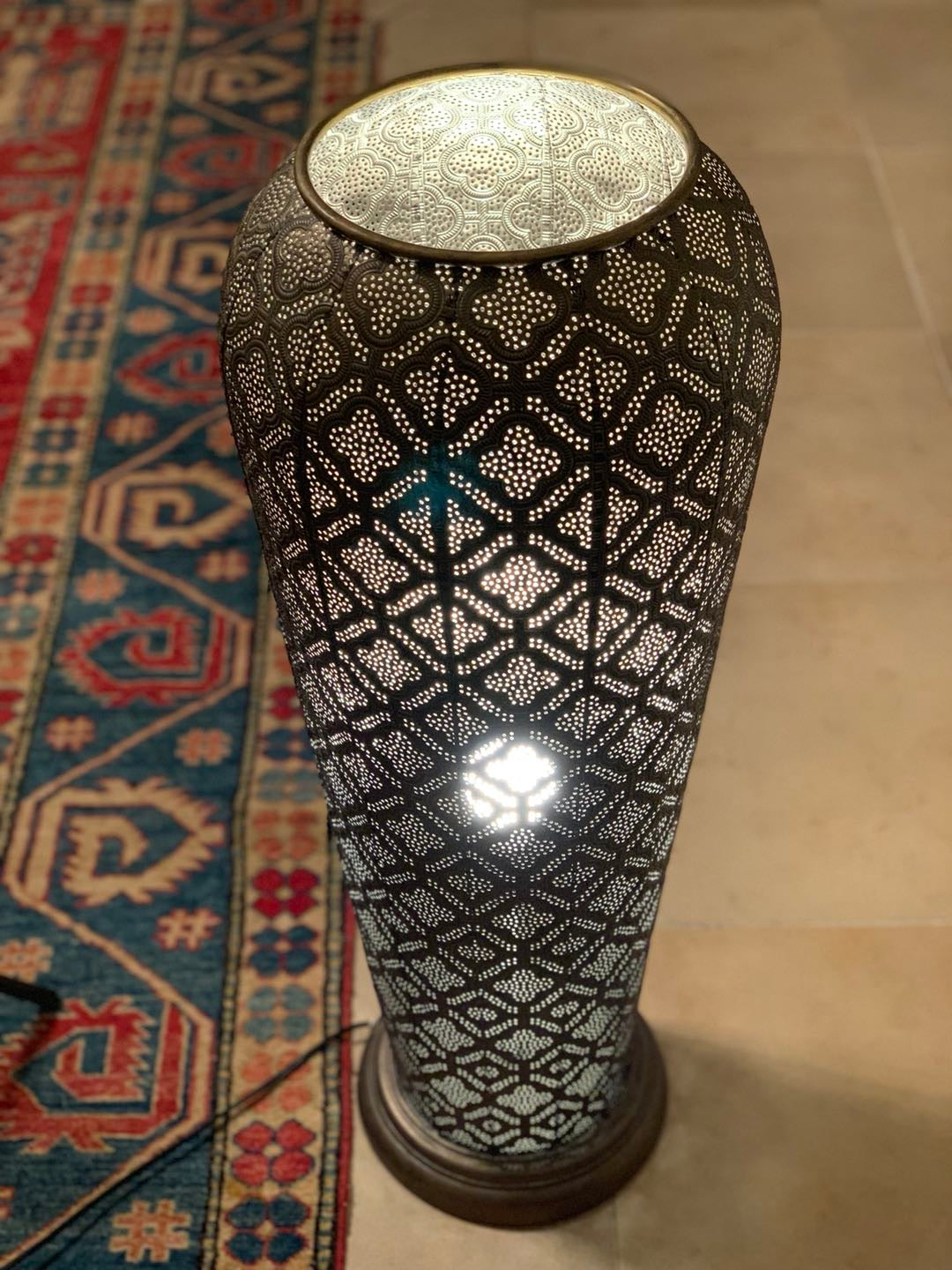 DJERBA Floor Standing Candle Holder