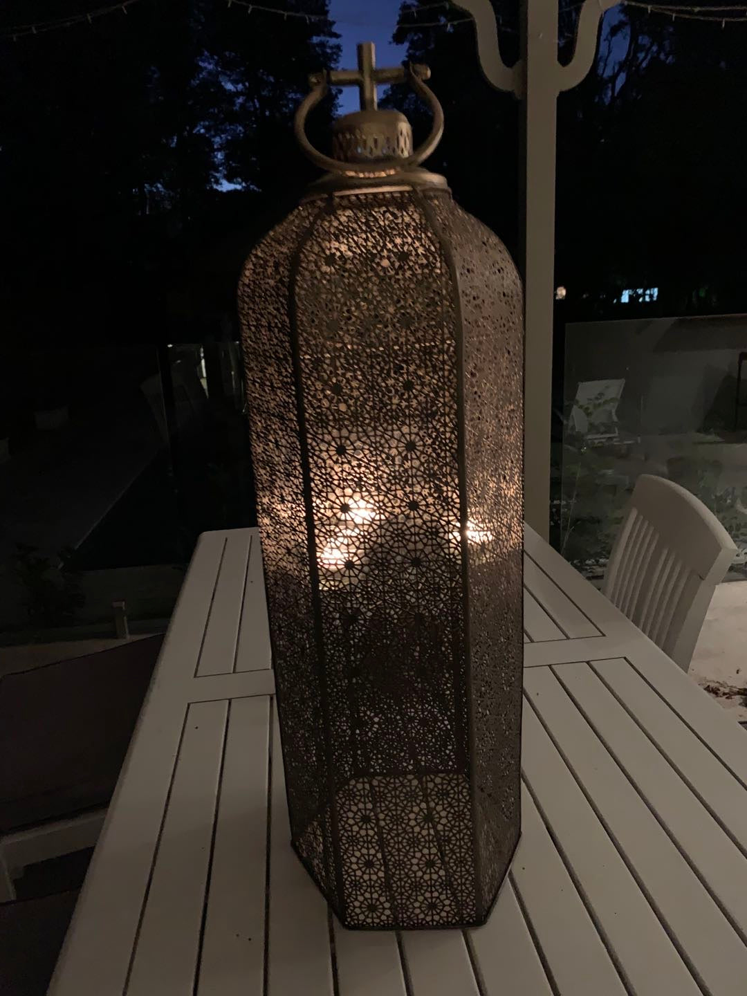 Floor 2024 candle lantern