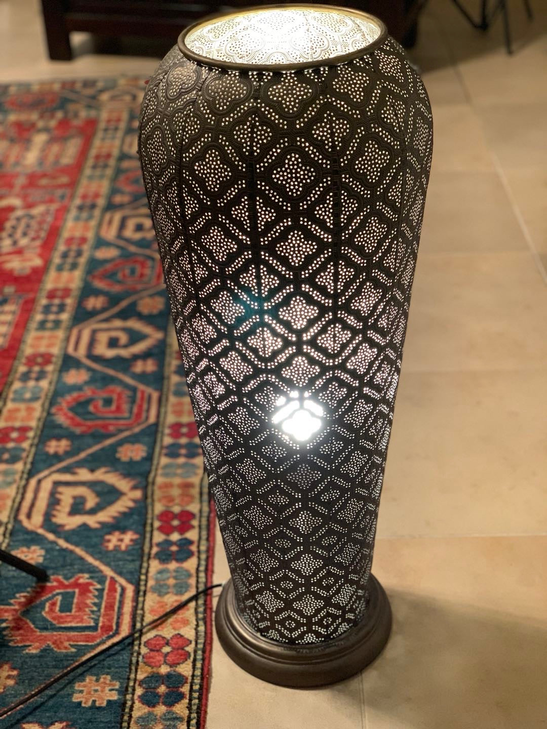 DJERBA Floor Standing Candle Holder